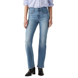 Levi's 725 Heritage Jeans Womens Many Thank Denim Bootcut Leg PALL533