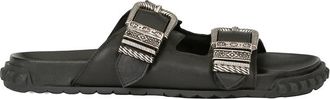 Ash Buckle-strap Leather Sandals
