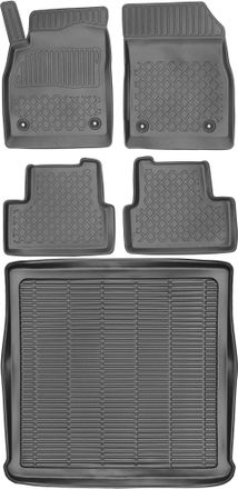 OEM Juego De Alfombrillas Para Coche Y Maletero Para Opel Astra Iv J Kombi (2010-2015)