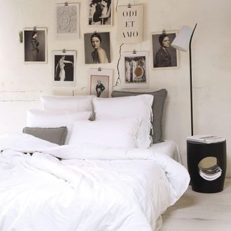 Maison d'été Funda nórdica gasa de algodón blanco 260 X 240 cm