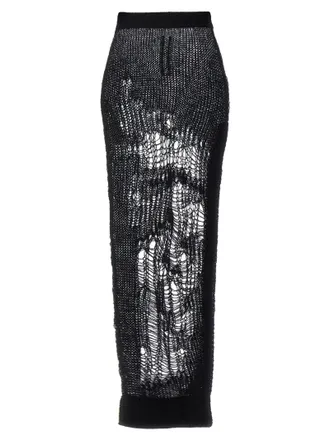 Rick Owens Womens Spider Ziggy Skirt