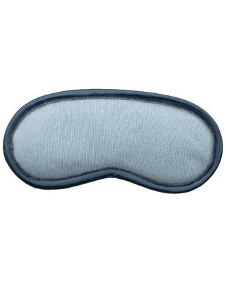 Portolano Knitted Eye Mask With Satin Piping