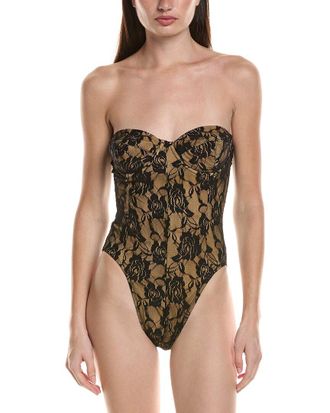 Norma Kamali Corset One-Piece
