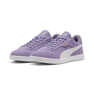 Puma Sneaker PUMA VIKKY STAR SD, Damen, Gr. 37,5, lila luster, puma wei&szlig;, Leder, Schuhe Sneaker, f&uuml;r sportlichen Look im Alltag, aus Leder, mit Textil-Inne