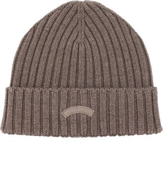 Paul & Shark Muts - Heren - Hoeden - Bruin - ONE Size - Wol - Accessoires