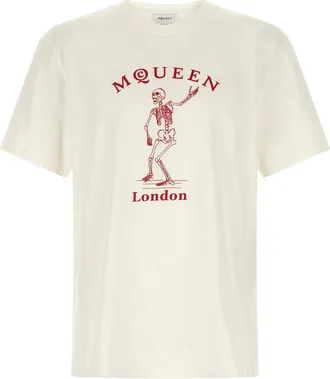 Alexander McQueen Multicolor Cotton Mens T-Shirt