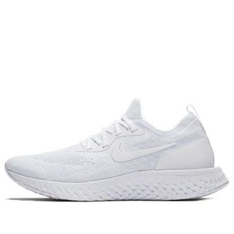 Nike (WMNS) Nike Epic React Flyknit Triple White AQ0070-102