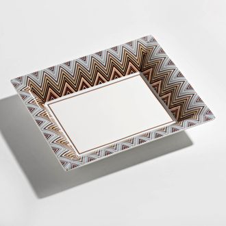 Missoni Home Zig Zag Jarris - Luxury Box Rectangular Tidy Tray Large