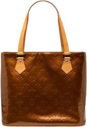 Louis Vuitton Pre-owned Tote Bags, female, Brown, Size: ONE SIZE Pre-owned The Houston