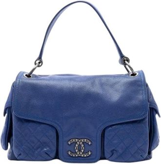 Chanel Borsa a spalla vintage Pre-owned - - Pre-owned - Donna - Blu - ONE SIZE