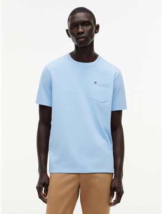 Tommy Hilfiger Mens Everyday Pocket T-Shirt - Blue - XXXL