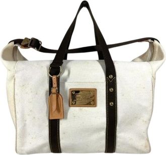 Louis Vuitton Vintage, unisex, Wit, ONE Size, Pre-owned Boston Bag