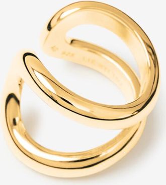 LIÉ STUDIO Doppelter offener Ring The Alma