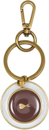 Ami Ami De Coeur Koffiebeker Sleutelhanger - unisex - Sleutelhangers & Tashangers - Geel - ONE Size - Accessoires