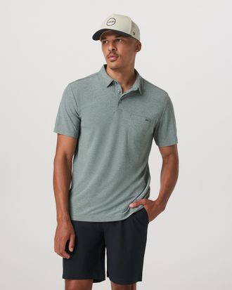 Vuori Clothing Ace Polo | Slate Rock | Medium