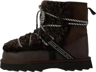 Emu Blurred Teddy - Dames - Winterlaarzen - Bruin - 39 EU - Wol - Schoenen