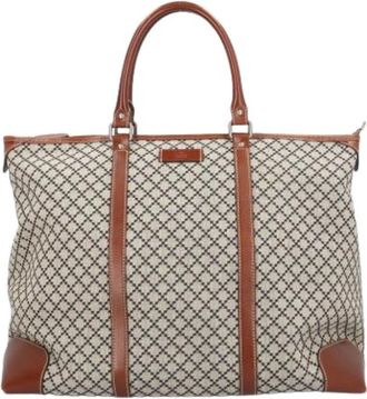 Gucci Pre-owned Weekend Bags, male, Blue, Size: ONE SIZE Pre-owned Tote Bag