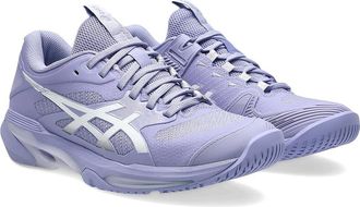 Asics Solution Speed FF 4 Clay Womens Tennis Shoes Bluebell/White : 10.5 B - Medium, Synthetic