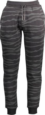 Cavalli Heren Zwarte Sportieve Broek met Koord - Heren - Sweatpants - Zwart - 2XL - Broeken