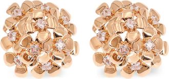 Self Portrait Orecchini con fiore - Oro