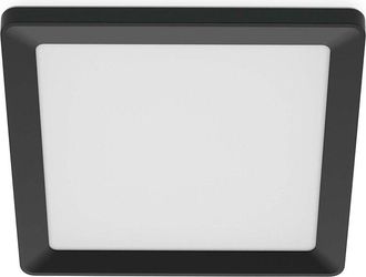 Philips Plaf&oacute;n Cuadrado Negro Valen, 17 W, 2050 Im, 2200-6500 K, 395 X 37 X 395 Mm