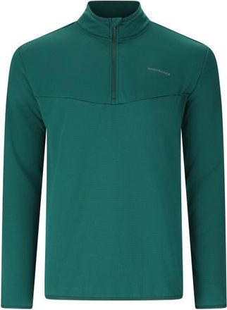 ENDURANCE Ledger Waffle Melange Midlayer Fleecepullover f&uuml;r Herren | t&uuml;rkis
