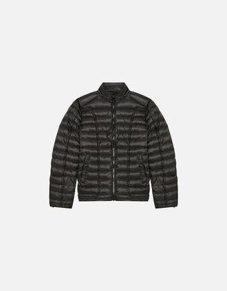 Diesel Mens Diesel Plain Black Padded Jacket - Black/Black - Size: 38/Regular