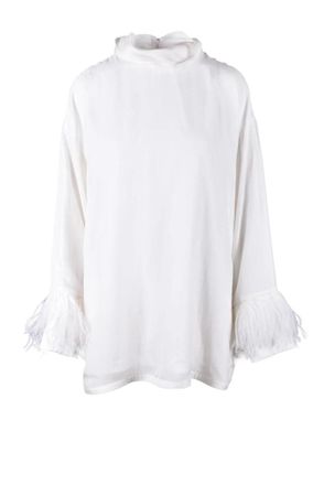 Fabiana Filippi Silk Blouse - White