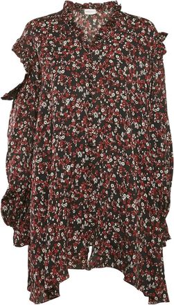 Magda Butrym Off-shoulder jurk - Zwart