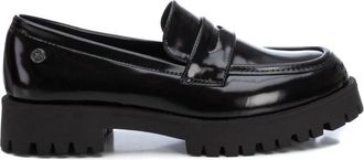 Xti Womens Flat Shoes In Black