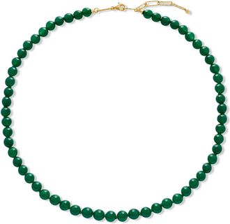 Monica Vinader Collana con pietre tonde - Oro