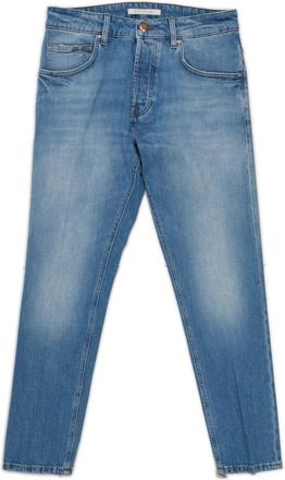 Don the Fuller Lichte was polyester jeans - Heren - Slim Fit Jeans - Blauw - W36 - Polyester - Jeans