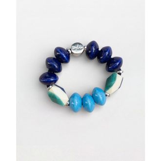 By Lilla Aphrodite Capsule Bracelet Hairtie in Multi at Nordstrom