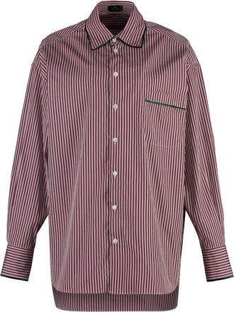 Etro Striped Cotton Shirt