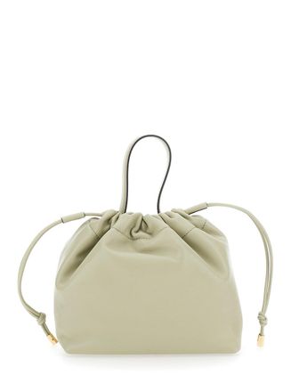 Chlo&eacute; Womens Shoulder Bag Icons Grey Leather