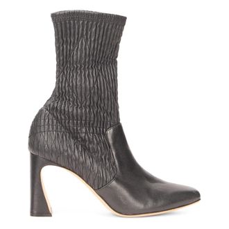 Alberta Ferretti Dames, Schoenen, Grijs, Maat: 40 EU Leer