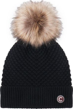 Colmar Beanie With Fur Pom Pom