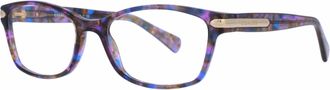 Coach Womens Hc6065 Eyeglasses In Confetti Purple
