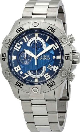 Invicta S1 Rally Chronograph Blue Dial Mens Watch 26094