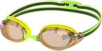 Speedo Uniseks Adult Vanquisher 3.0 Gespiegelde Zwembril (Geel)