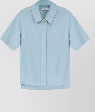 Joseph asymmetric short-sleeve shirt