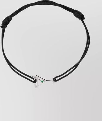 Aliita martini esmeralda cord bracelet