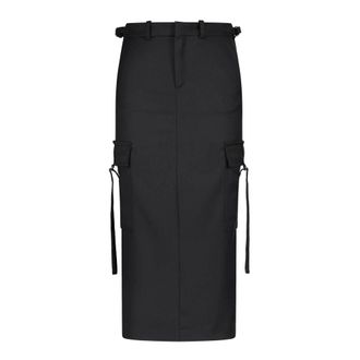 Drykorn Dames, Rokken, Zwart, Maat: W26