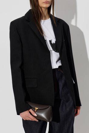 Toteme Handbag T-lock Mini, Womens, Brown