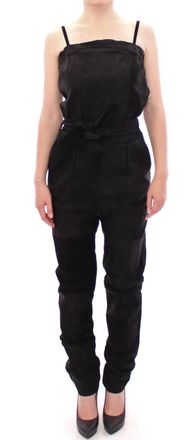 La Maison du Couturier Leather Womens Jumpsuit