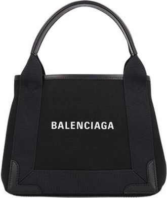 Balenciaga Handbags, female, Black, Size: ONE SIZE Cabas XS
