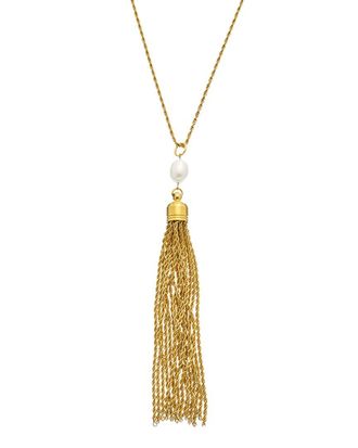 Petit Moments 18K Plated Stainless Steel Chain Necklace