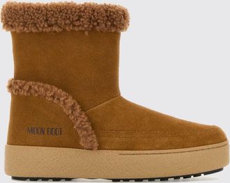 Moon Boot Stivaletto Ltrack Tina in camoscio e shearling