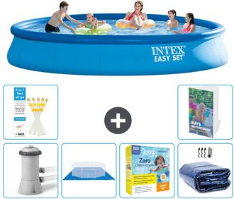 Intex Piscina Easy Set Redonda - 457x84 Cm - 7-piezas S245
