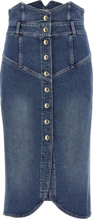 Elisabetta Franchi Denim Skirt